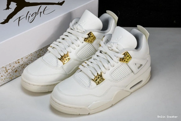 Affordable Jordan AQ9129-170 AQ9129-170 Gold Metallic Retro 4 1217